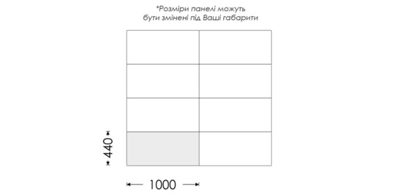 Схема розмірів Аврора