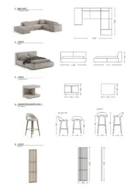 Схема розмірів SOHO SET