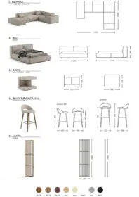 Схема розмірів SOHO SET